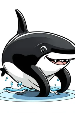 orca cartoon