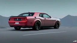 Rolls Royce As Dodge Challenger Hellcat 2023 , 4k, photorealistic, Cinematic