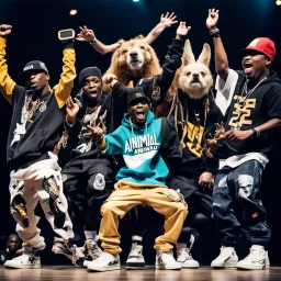 animal winning hip hop competition