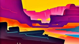 stylized,canyon,wall,probs,post apocalyptic,AI,futuristic,4k,details,stylized,rogulikes