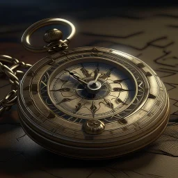 A rune covered stop watch that allows the user to slip between realms, it seethes ancient magic