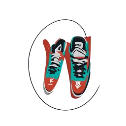 Logotipo para marca Sneakers com nome "West Kicks"