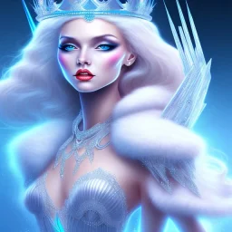 Ice crystal queen full image