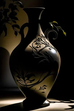 vase amphora shadow play
