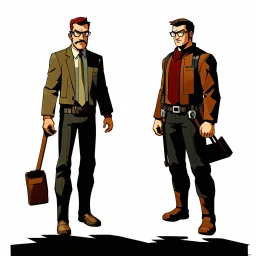 Gordon Freeman and Adrian Shephard