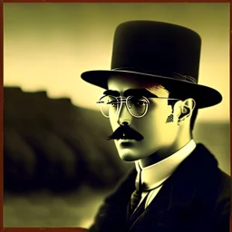 portrait of Fernando Pessoa