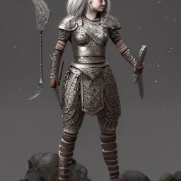 highly detailed girl viking queen, armor, cinematic lighting, 4k, 8k, octane render, digital concept art, trending on artstation, pinterest, extremely detailed, ambient lighting.