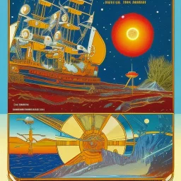 Bryen Frost is an illustrated book about a young boy's astronomical journey. The illustrations are in a retro style, and take inspiration from classic American comic books and sci-fi illustrations. This project is in the early stages of development, and is looking for funding to complete it.