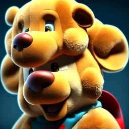 bamse, detailed 3d render