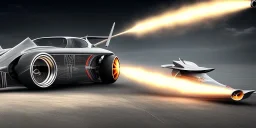 crazy jet powered car