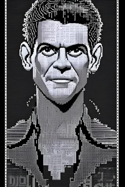 ASCII art of Dean Kamen