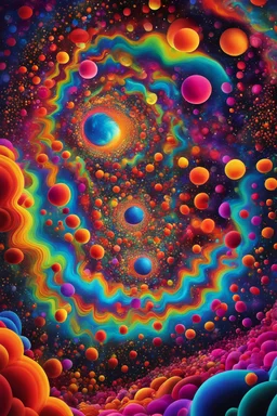 Your friends urge you to try this new hallucinogenic drug at a party. Most people just see more colors or weird visions, but when you try you end up seeing an entirely different world overlapping your own.