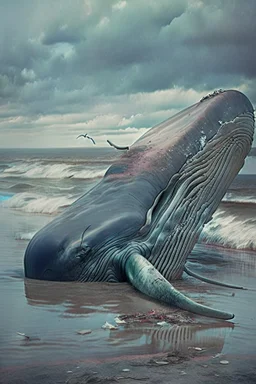 Dead whale