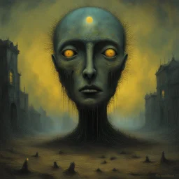 festered in a septic void, for I am entropy incarnate And I will haunt the face of time, Surreal horror style by Zdzislaw Beksinski and Squeak Carnwath, surreal horror art, twenty steps to lucid nightmares, night fever, unsettling, juxtaposition of the uncanny and the banal, solar eclipse backlight, cubism