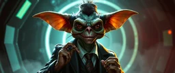 airbrush 3d rendering, mafia cyberpunk gremlin dr smick Vex is now officially in stasis. No experiments. No clones. No accidental galaxy-ending breakthroughs.
