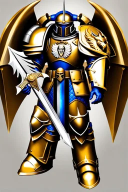 warhammer, space marine, lost legion, dragon legion, dragon warrior, fan art, dragon armor, dragon helmet, golden armor, armor with scale, second legion emblem, helmet details, bolter.jpeg