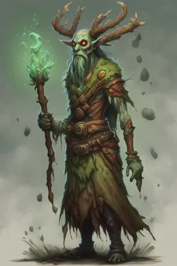 spores infected human druid