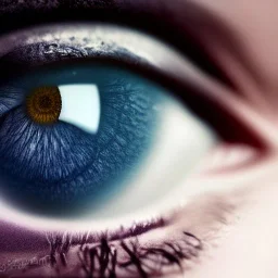 close-up portrait of human eye with iris made out of an open mouth, ultra-realistic, intricate, 8k resolution, high-quality, fine-detail, digital art, detailed matte, volumetric lighting, dynamic lighting, photorealistic, 3d octane render, illustration,