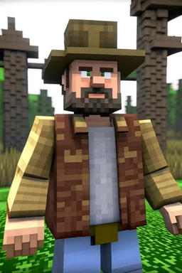 Arthur Morgan Minecraft