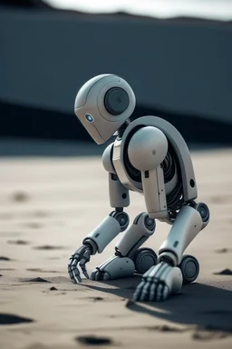 a robot searching for humans