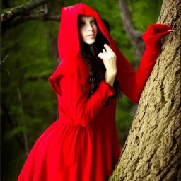 horny, gorgeous red riding hood