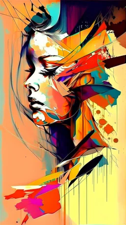 abstract art women