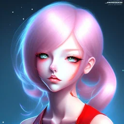 soudland anime girl portrait,