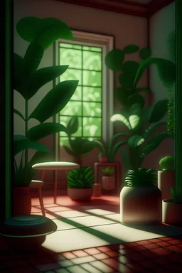 Make the plants less chaotic and detailed