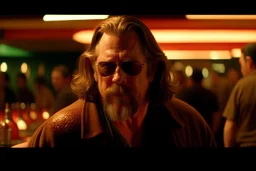 4k full details. maximum lights. The big lebowski playing bowling with the devil