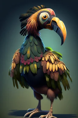 a tiki dodo bird