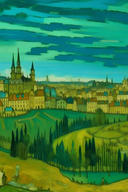 Luxembourg by Van Gogh