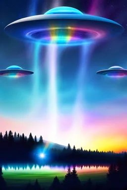 UFOS RAINBOWS
