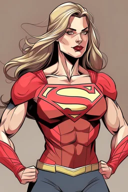 Muscle Super Girl