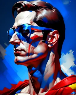 Superman Art illustration sunglasses