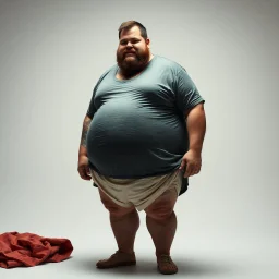 worlds fattest man cant get his clothes on