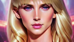 Lexica Aperture v2 Hyper detailed ultra sharp, trending on artstation, vibrant aesthetic, blonde ethereal sublle smiling luminous heavenly goddess, angel, colorful, psychedelic, ornate, intricate, digital painting, concept art, smooth, sharp focus, illustration, not human anthropomorphic alien cyborg, art by artgerm and greg rutkowski and h. r. giger, louis royo, salvador dali, 8 k