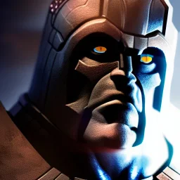 ultra detailed fullbody portrait of Darkseid ,wearing Armor, extremely detailed digital painting, extremely detailed face,crystal clear eyes, in the style of robert e howard and pablo oliveira and Ken Kelley and Keith Parkinson , mystical colors, perfectly centered image, perfect composition, rim light, beautiful lighting,8k, stunning scene, raytracing