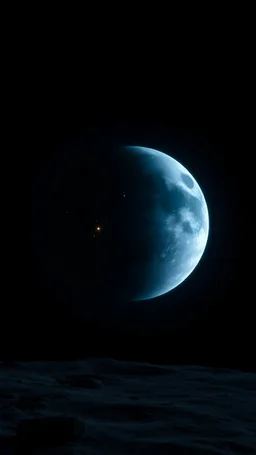 a view of the dark side of planet earth showing the lights in dark sky backgrounds, a view from the surface of the moon
