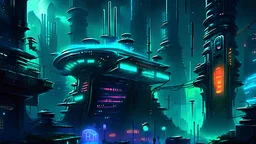 Necromancy technological city.