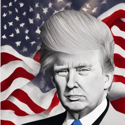 portrait donald trump