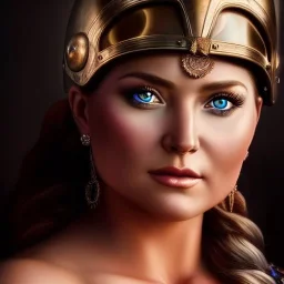 Ultra detailed fullbody Portrait in oil on canvas of beautiful busty female Viking with armor,helmet,extremely detailed digital painting,ultrarealistic skin,intense stare, extremely detailed face, crystal clear eyes, mystical colors ,perfectly centered image, perfect composition, rim light, beautiful lighting,masterpiece ,8k, stunning scene, raytracing, anatomically correct, in the style of Simon Bisley and Ohrai Noriyoshi and robert e howard and Steve Jung and Wizyakuza and uncannyknack.