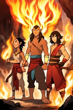 Avatar: The First Firebender, Caveman Firebender