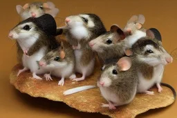 pulp-fiction taxidermy mice