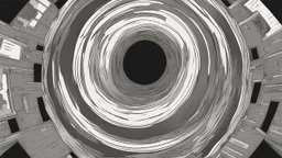 black hole, highly detailed, comic style