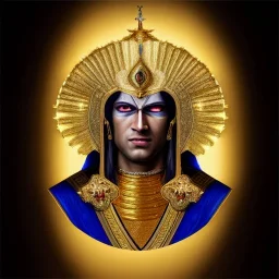 ultra detailed fullbody Portrait in oil on canvas of Integra Gold Saint Armor ,extremely detailed digital painting, extremely detailed face,crystal clear Big Glowing eyes, mystical colors , perfectly centered image, perfect composition, rim light, beautiful lighting, 8k, stunning scene,extremely sharp detail, finely tuned detail, ultra high definition raytracing, in the style of robert e howard and pablo oliveira and Ken Kelley and Ohrai Noriyoshi and Simon Bisley and tom