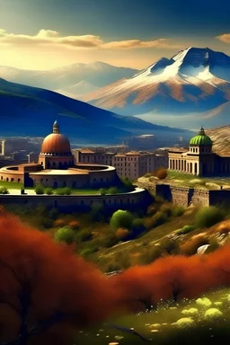 create an image which present Armenia culture better