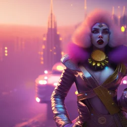 cosmic woman,highly detailed, hyper-detailed, beautifully color-coded, insane details, city scape ,Ultra realistic mad max scene. clown man, color smoke fog, waist up view, Wes Anderson style, happy, highly detailed, concept art, unreal engine 5, god rays, ray tracing, RTX, lumen lighting, ultra detail, volumetric lighting, 3d, finely drawn, high definition, high resolution.