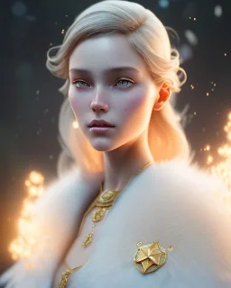 A small magic child, head and shoulders, 8k resolution concept art portrait by Greg Rutkowski, Artgerm, WLOP, Alphonse Mucha dynamic lighting hyperdetailed intricately detailed Splash art trending on Artstation triadic colors Unreal Engine 5 volumetric lighting Splash art fantasy"