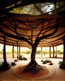 Enter the grounded pavilion, where the atmosphere resonates with the essence of the root chakra. Earthy tones envelop the air, instilling a sense of stability and security. The energy feels solid, like the roots of ancient trees firmly planted in the soil. A gentle breeze carries the scent of damp earth, grounding you in the present moment. Within this nurturing sanctuary, a deep connection to the physical realm is fostered. Embrace the calming atmosphere, as it empowers you to find your footin