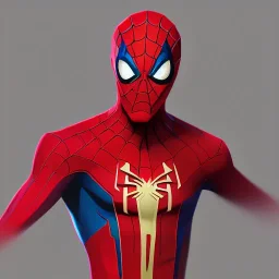 electric spiderman, crimson